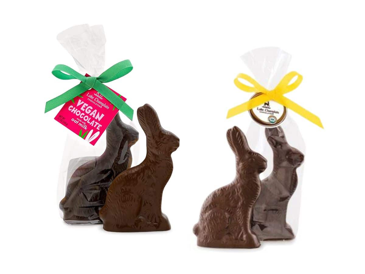 Lake Champlain Vegan Chocolate Easter Bunnies