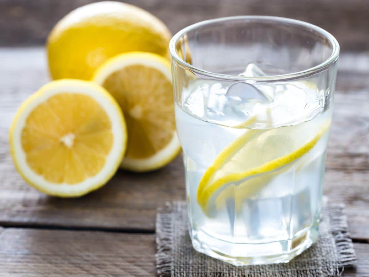 Glass of Lemon Water