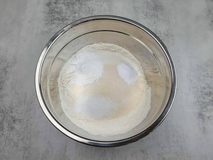 Dry Ingredients for Sheet Pan Pancakes