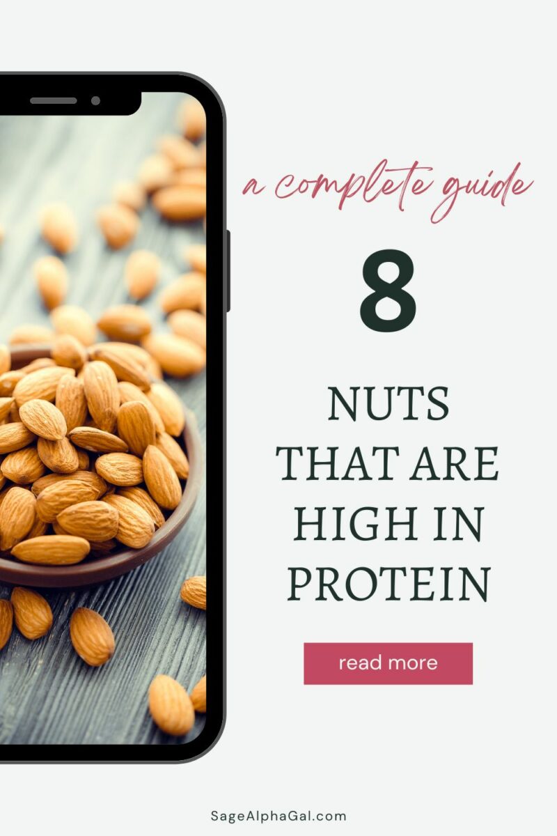 8 nuts that are high in protein.