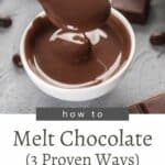 Discover the most effective techniques for melting chocolate.